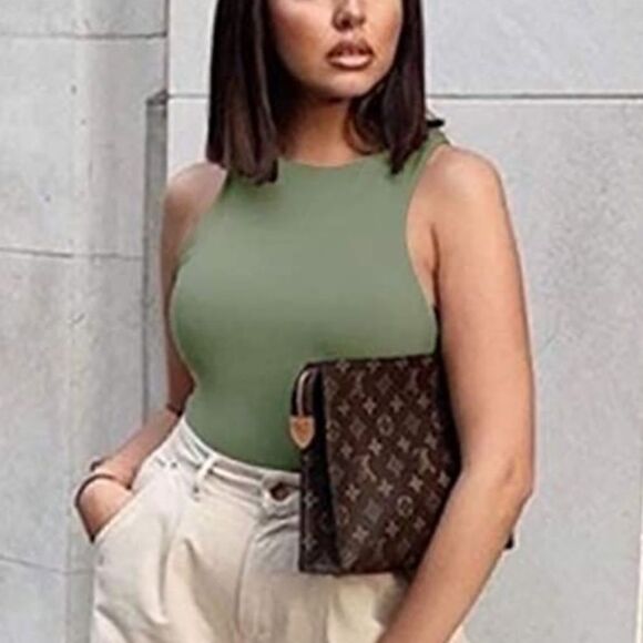 Green Body Suit   - Picture 2 of 3